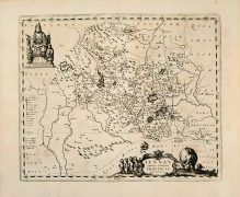 [mapa, Chiny, ok. 1655] Iunnan Imperii Sinarum Provincia Decimaquinta