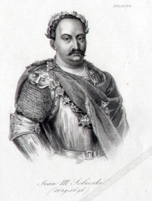 [rycina]  Jean III Sobieski (1629-1696)  [Jan III Sobieski]
