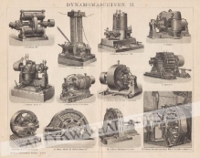 [ryciny, 1898] Dynamomaschinen I, Dynamomaschinen II, Dynamomaschinen III
