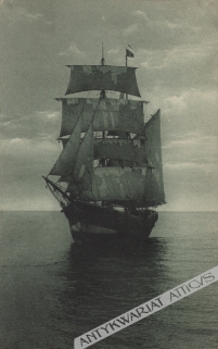 [pocztówka, ok. 1925] [Żaglowiec]