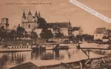 [pocztówka, lata 1920-te] Pińsk. Katedra i seminarium duchowne