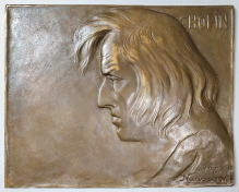 [plakieta, 1923] Fryderyk Chopin