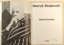 Henryk Stażewski [autograf H. Stażewskiego]