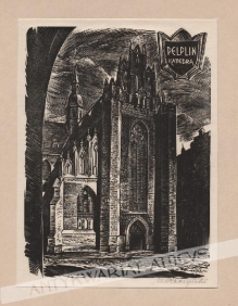 [drzeworyt, ok. 1950] Pelplin. Katedra