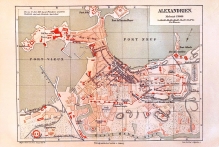 [plan miasta, 1883] Alexandrien.  [Aleksandria]