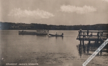[pocztówka, ok. 1930] Chodzież. Jezioro Miejskie [Jezioro Chodzieskie]