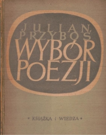 Wybór poezji  [autograf]