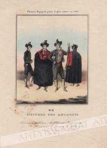 [rycina, 1834] Cosumes des Andalous