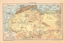 [mapa, 1895] Sahara