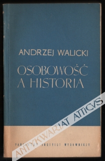 Osobowość a historia. Studia z dziejów literatury i myśli rosyjskiej [autograf]