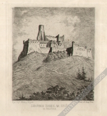 [rycina, 1878] Lubownia Zamek na Spiżu od południa
