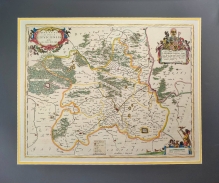 [Śląsk, Księstwo legnickie, mapa, ok. 1662]  Ducatus Silesiae Ligniciensis