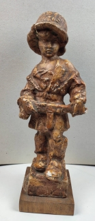 [gips, projekt 1946,  odlew lata 1950/60-te] Mały Powstaniec