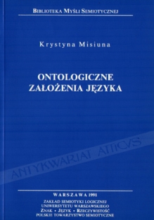 Ontologiczne założenia języka