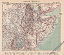 [mapa, 1925] Abessinien-Somalilander [Abisynia, Somalia]