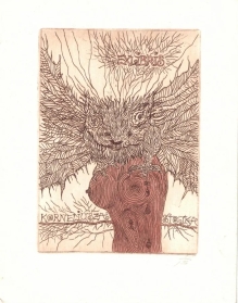 [grafika, 1973] Exlibris Korneliusza Stojka