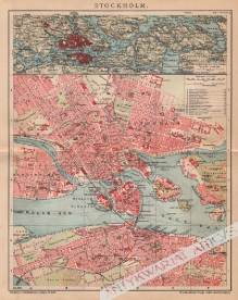 [mapa, 1898] Stockholm. [Sztokholm]