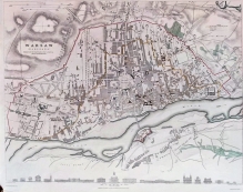 [plan Warszawy, 1831] Warsaw (Warszawa). Published under the superintendence of the Society for the Diffusion of Useful Knowledge [SDUK]. Drawn by W.B. Clarke, archt. Engraved by T.E. Nicholson. Published by  Baldwin i Cradock, London 1831