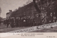 [pocztówka, 1916] 1791-3 maj-1916. Uroczysty pochód w Warszawie. Polska Partia Socjalistyczna
