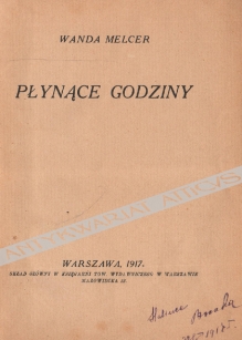 Płynące godziny [pierwsze wydanie]