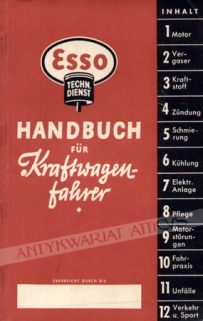Esso. Handbuch fur Kraftwagenfahrer