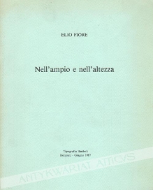 Nell\' ampio e nell\' altezza