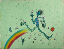 [rysunek, 1987] "Wiersz"