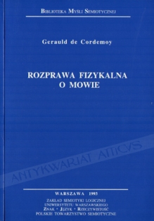 Rozprawa fizykalna o mowie