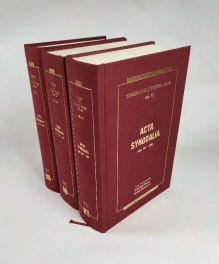Acta synodalia. Dokumenty synodów, t. I-III [3 woluminy]