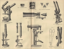 [rycina, 1877] Mikroskope. [mikroskopy]