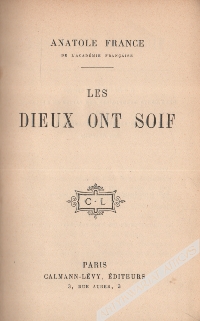 Les Dieux ont soif