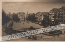 [pocztówka, lata 1930-te] Poznań. Plac Wolności. Place de la Libertee