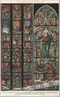 [rycina, 1902] Glasmalerei II  [witraże]