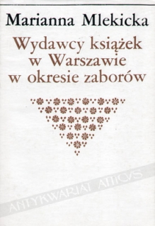 Wydawcy książek w Warszawie w okresie zaborów