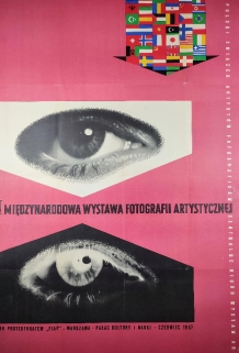 [plakat, 1957] I Międzynarodowa Wystawa Fotografii Artystycznej