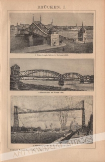 [rycina, ok. 1904] Brücken I., Brücken II. [mosty]