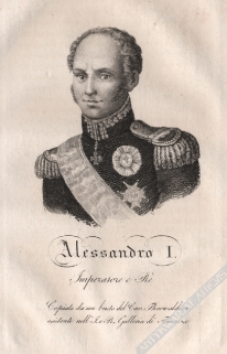 [rycina, 1831 r.] Alessandro I [Car Aleksander I Romanow]