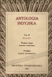 Antologia indyjska, t. III: Hindi
