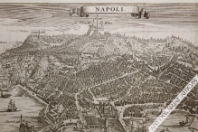 [rycina, 1790] Napoli [plan i widok Neapolu]