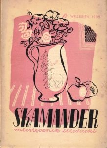Skamander. Miesięcznik poetycki, rok dziewiąty, tom dziewiąty, zeszyt LXII, wrzesień 1935