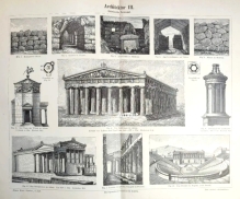 [rycina 1896] Architektur III: Griechische Baukunst [architektura starożytnej Grecji]