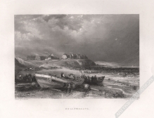 [rycina, ok. 1840] Cullercoats  [Anglia]