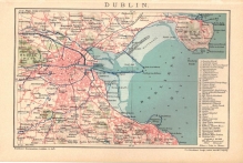 [plan, 1905] Dublin. [Dublin i okolice]