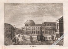 [rycina, Warszawa, 1831] Borsa [Plac Bankowy]