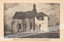 [pocztówka, ok. 1915] Kościół w Raszynie, zrujnowany niemieckimi szrapnelami.