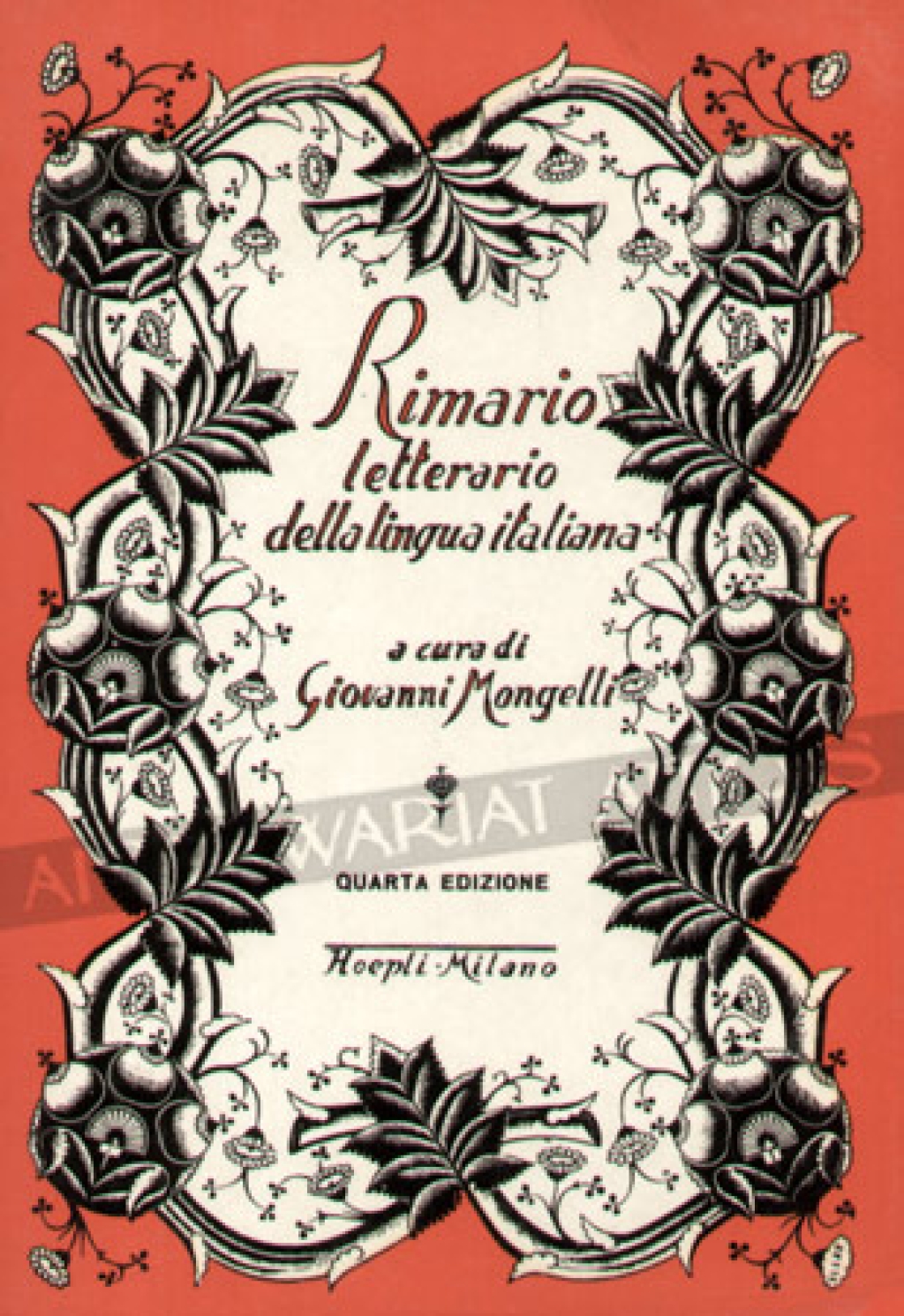 Rimario letterario della lingua Italiana
