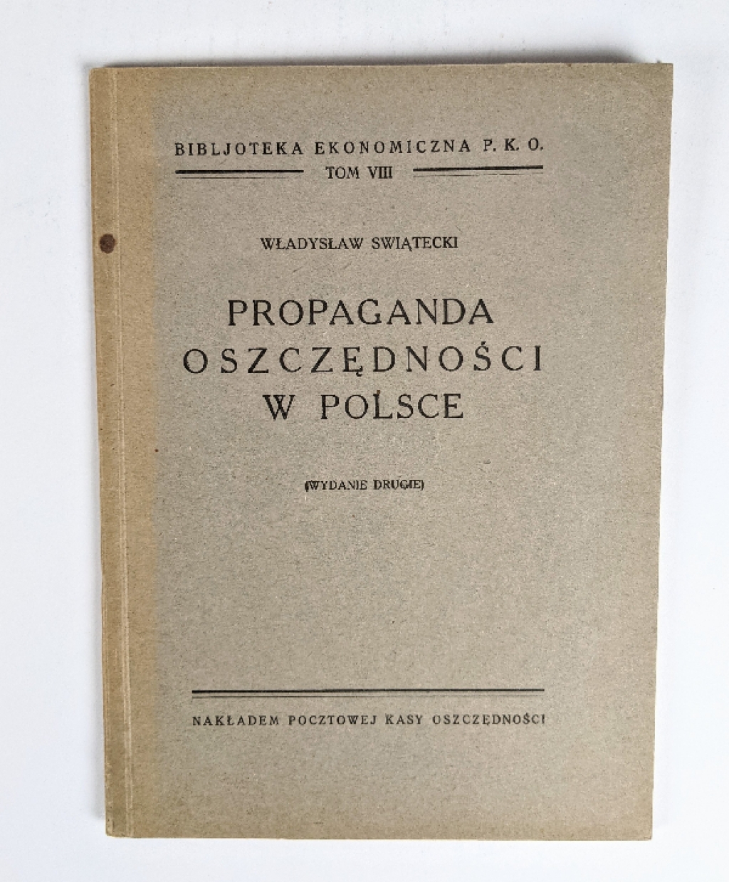 Propaganda oszczędności w Polsce