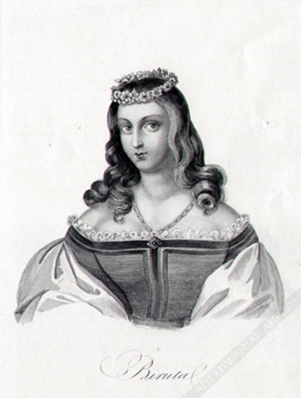 [rycina, 1836-1837] Biruta  [matka księcia litewskiego Witolda]
