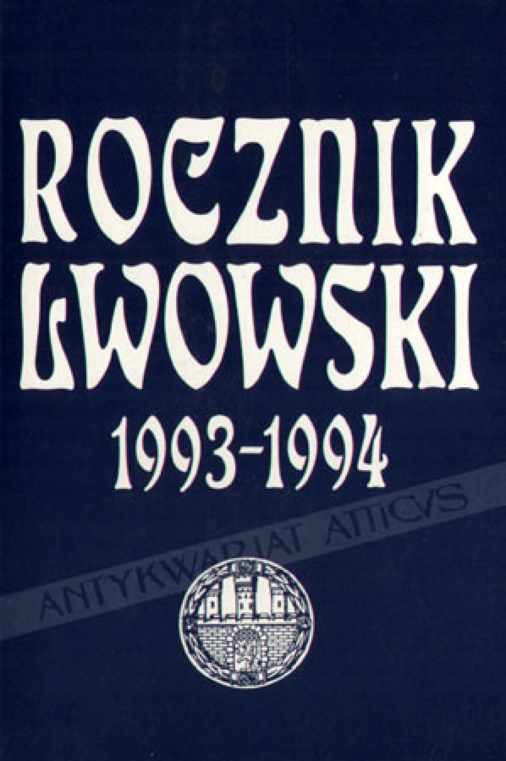 Rocznik Lwowski 1993-1994 [praca zbiorowa]