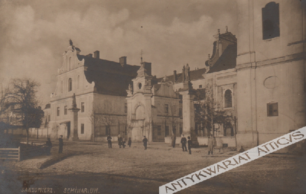 [pocztówka, ok. 1908] Sandomierz. Seminarium 